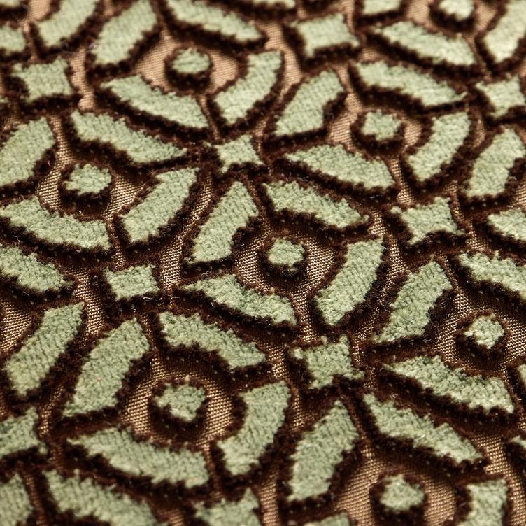 Kissen by Lori Weitzner - Noble - 50x50 olive - 1