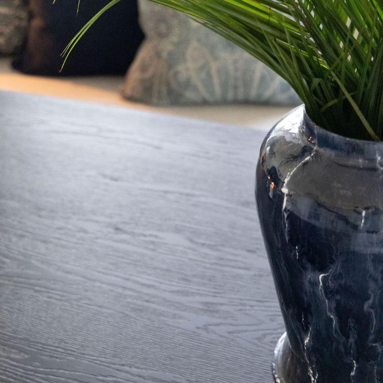 BELMONT metal urn with a lid - 0