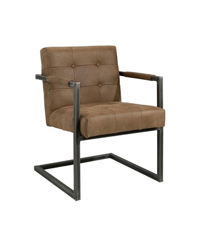 Leather dining chair JED