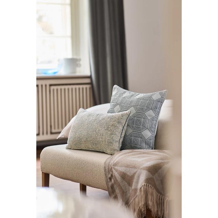 Kissen by Lori Weitzner - Palladium - 45x45 bleu