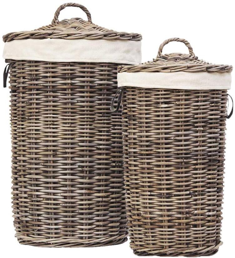 LAUNDRY BASKET Kubu Grey