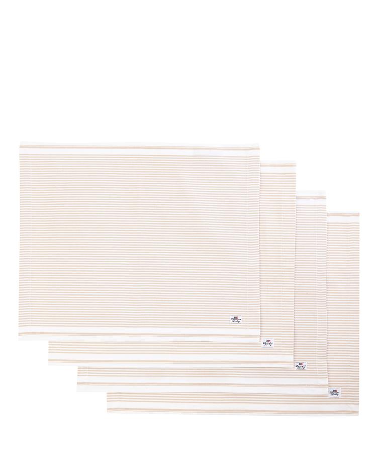 Oxford Striped Placemat beige