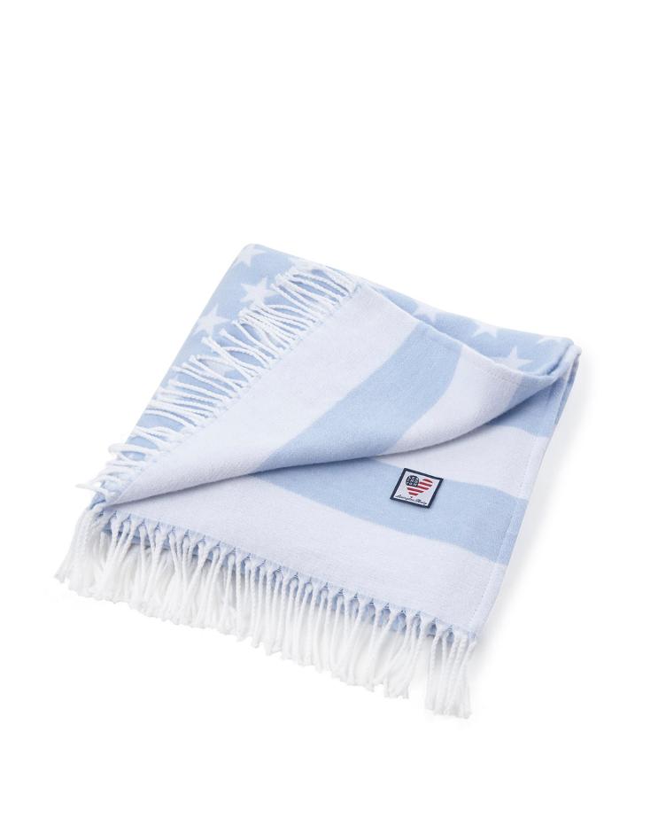 Baby Flag Throw, blue