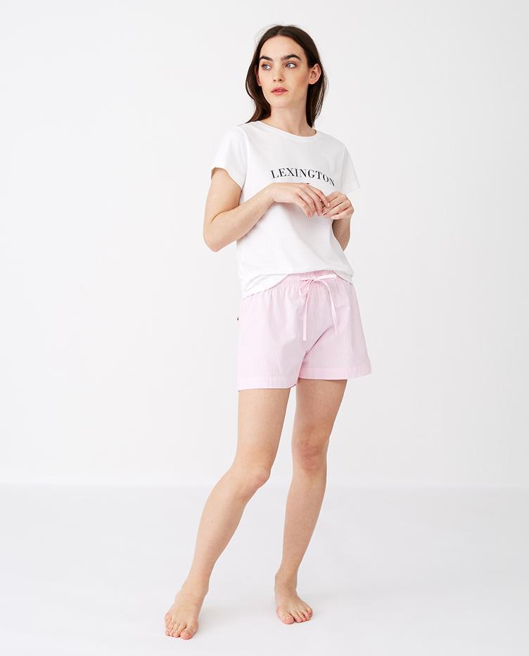 Women´s Pajama Set organic Pink/white M