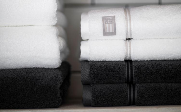 Lexington Hotel Towel White/Beige 100x150 - 1