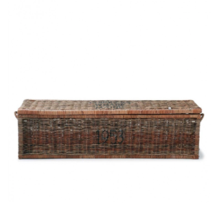 Rustic Rattan Cobblers Wharf Trunk 160 x 40