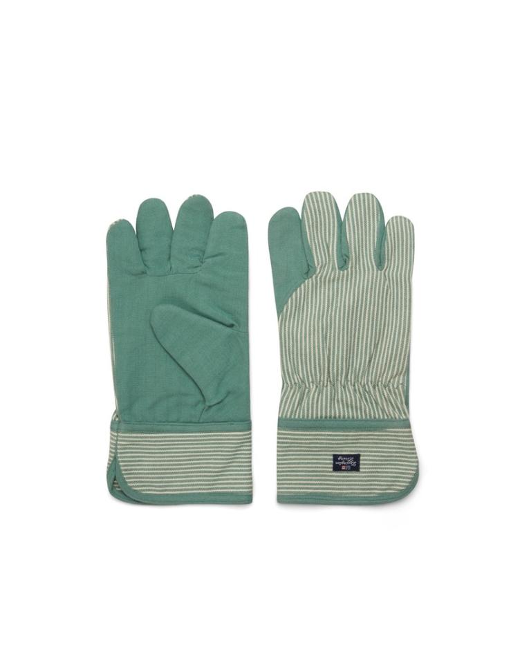 Organic Cotton Oxford Gardening Gloves S/M - 0