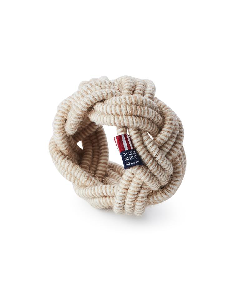 Braided Cotton/Jute Napkin Ring