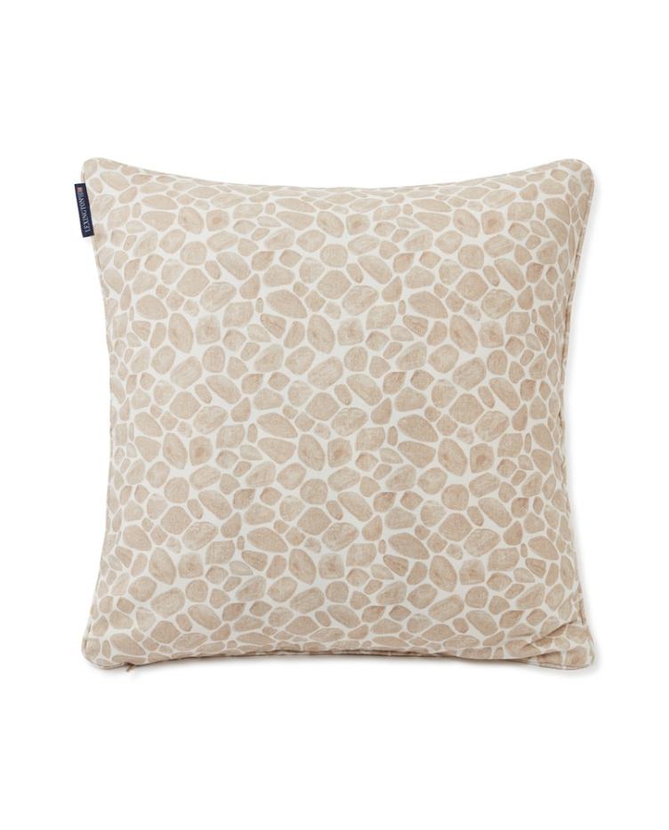 Printed Giraffe Cotton Twill Pillow Cover 50x50