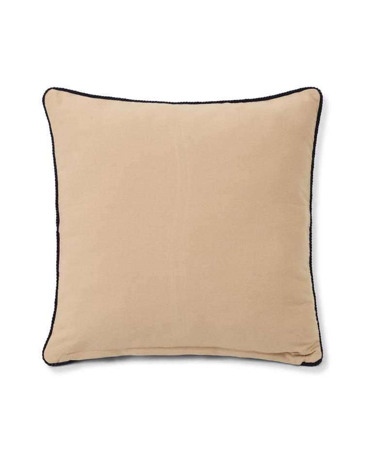 Logo Organic Cotton Twill Pillow Cover 50x50 - 0