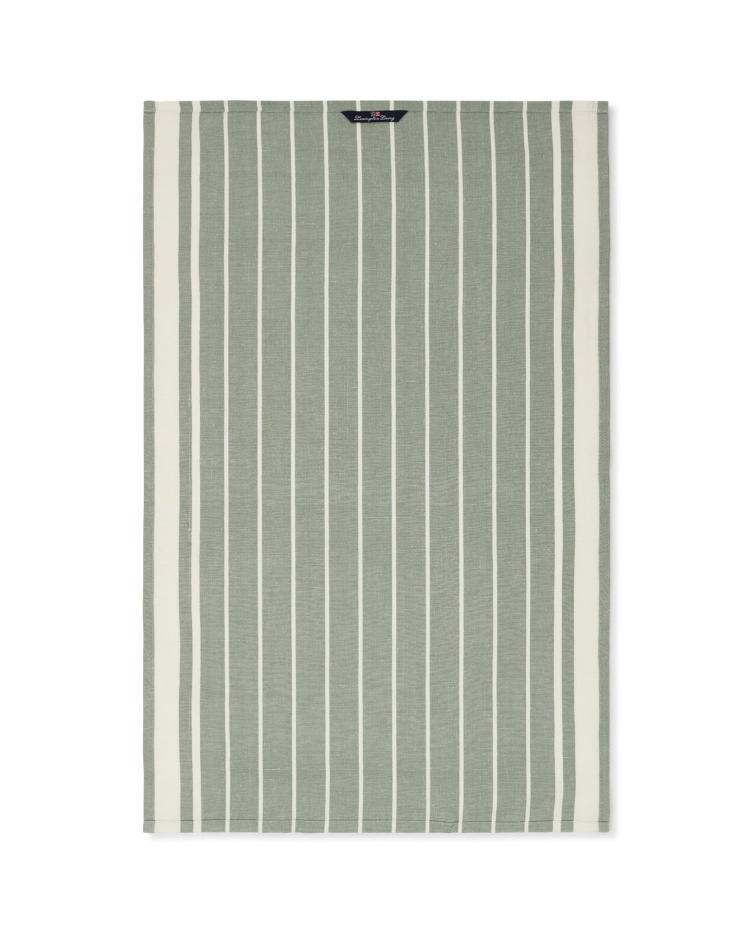 Striped Linen/Cotton Kitchen Towel 50x70 - 0