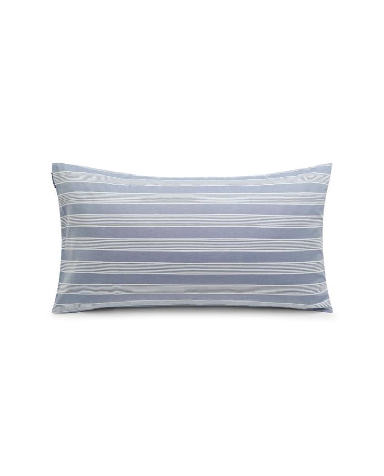 Blue/White Striped Lyocell/Cotton Pillowcase 50x70