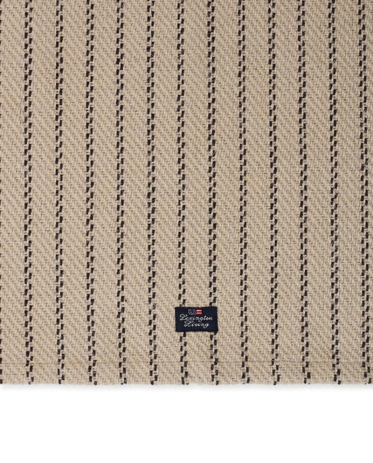 Striped Jute/Cotton Placemat 40x50 - 0