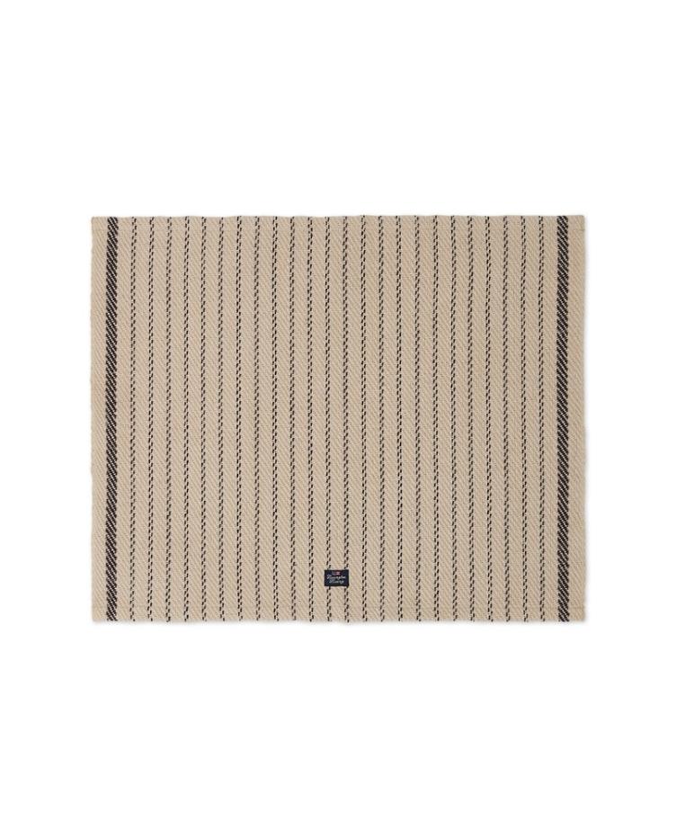 Striped Jute/Cotton Placemat 40x50