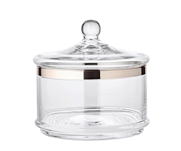Glasschale Servierbox Vigo mit Deckel - 2