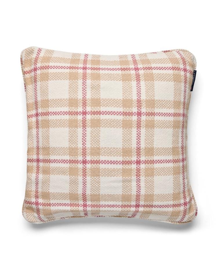 Kissenbezug aus schwerer bio-baumwolle, beige 50x50