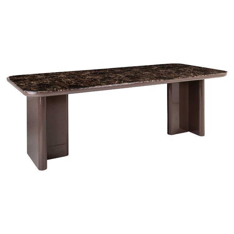 Dining table Almundi chocolat brown 230