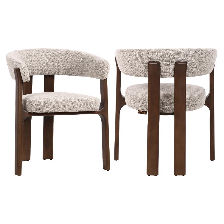 Dining chair Contigo mocca fancy
