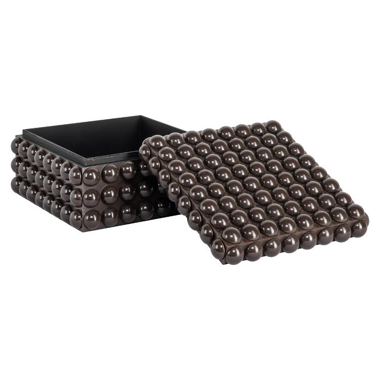 Storage box Nyx dark brown large - 1