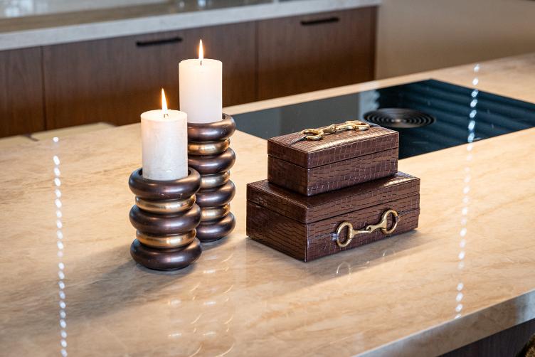 Storage box Rex dark brown small - 1