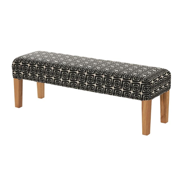 Kleinmöbel - Turtle Bench - Black - 116x34 - 1