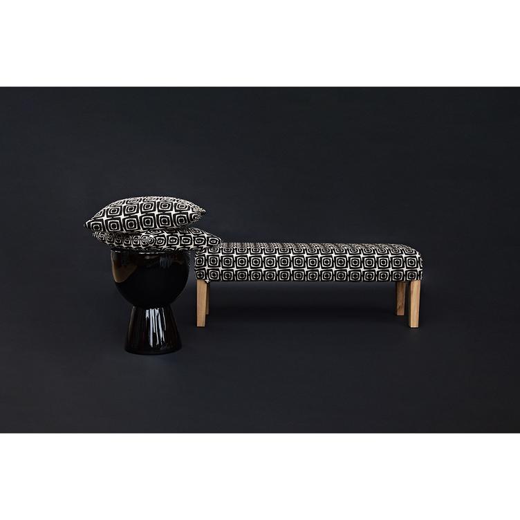 Kleinmöbel - Turtle Bench - Black - 116x34