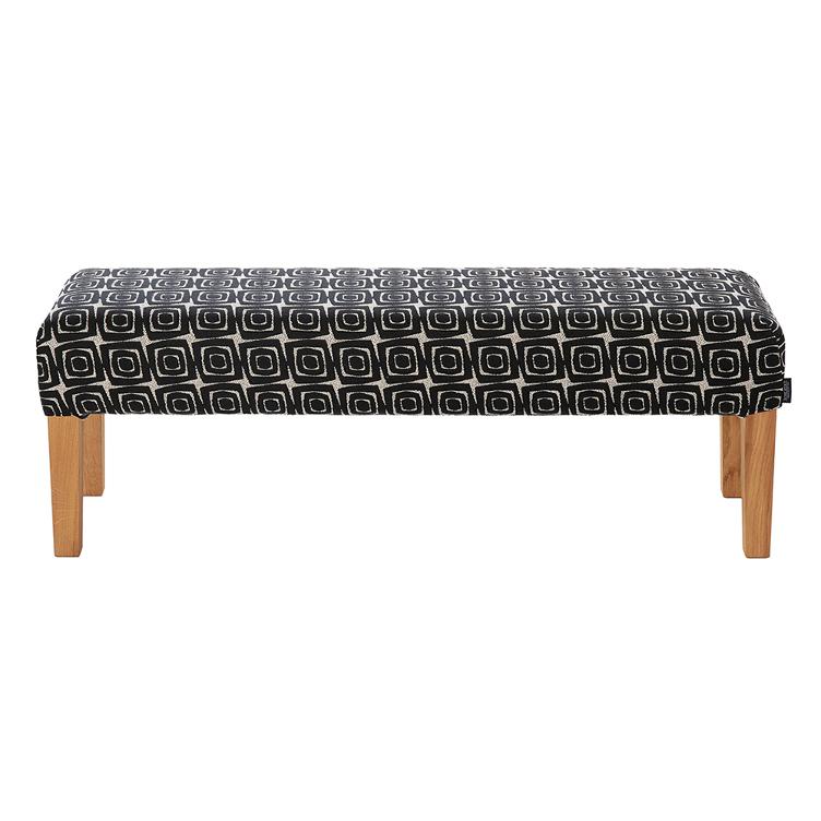 Kleinmöbel - Turtle Bench - Black - 116x34 - 0
