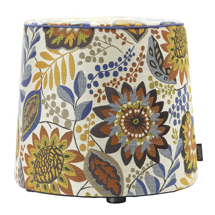 Hocker - Flora Pouf - Terra - 44x40 - 0