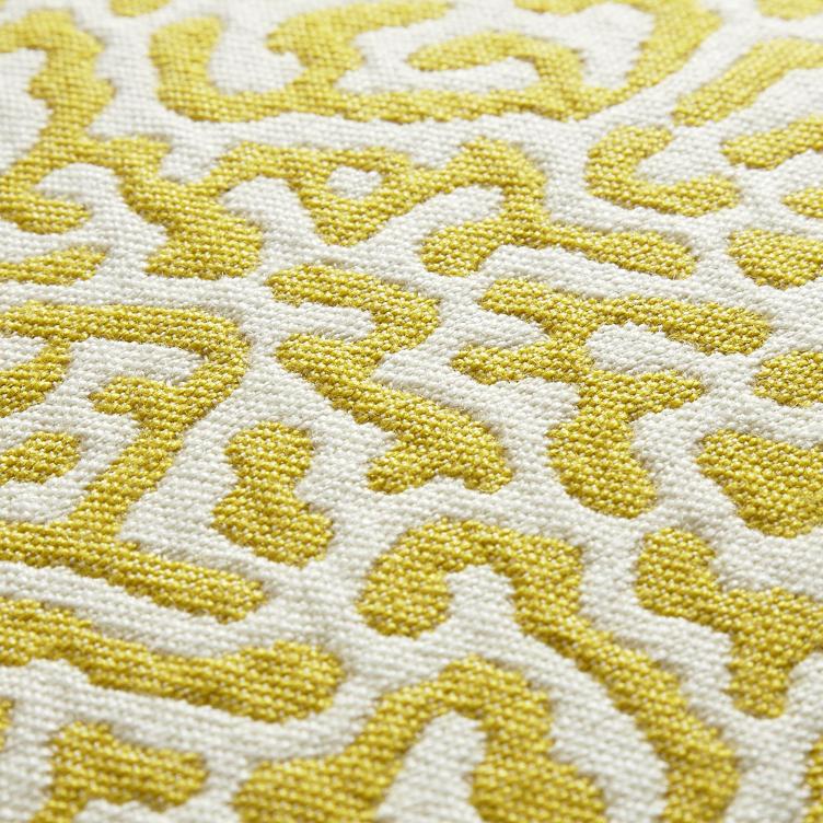 Kissen - Coral - Yellow - 40x40 - 0