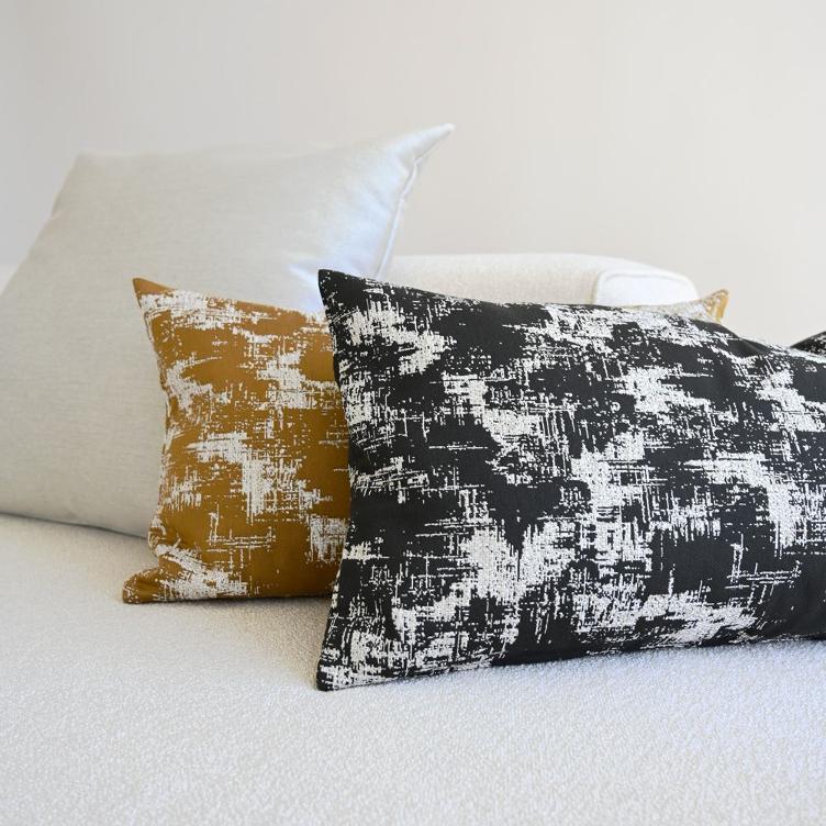 Kissen - Yumi - 60x35 Black