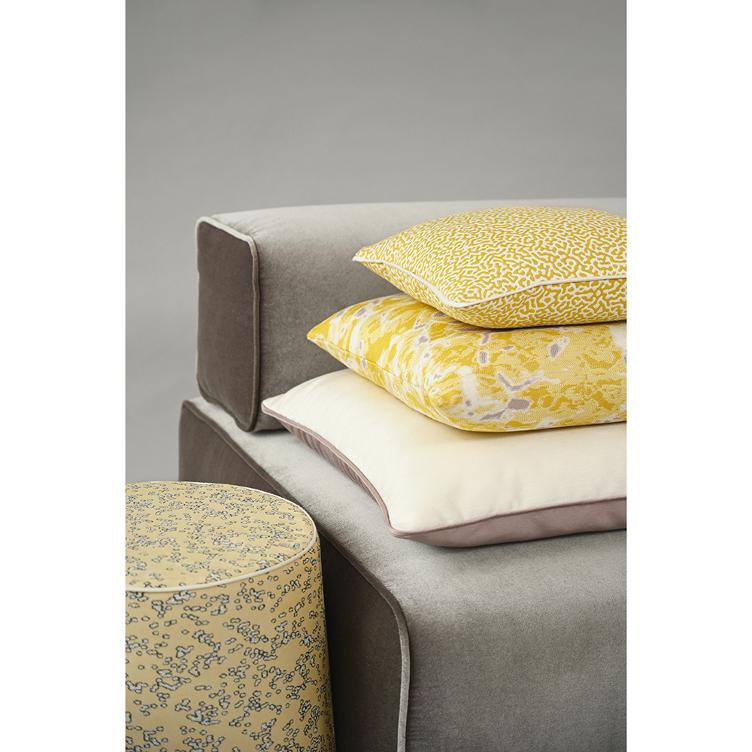 Hocker - Reef Pouf - Yellow - 44x40 - 0
