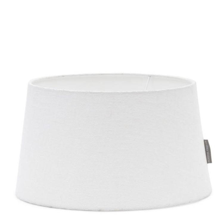 Loveable Linen Lampshade white 25x30