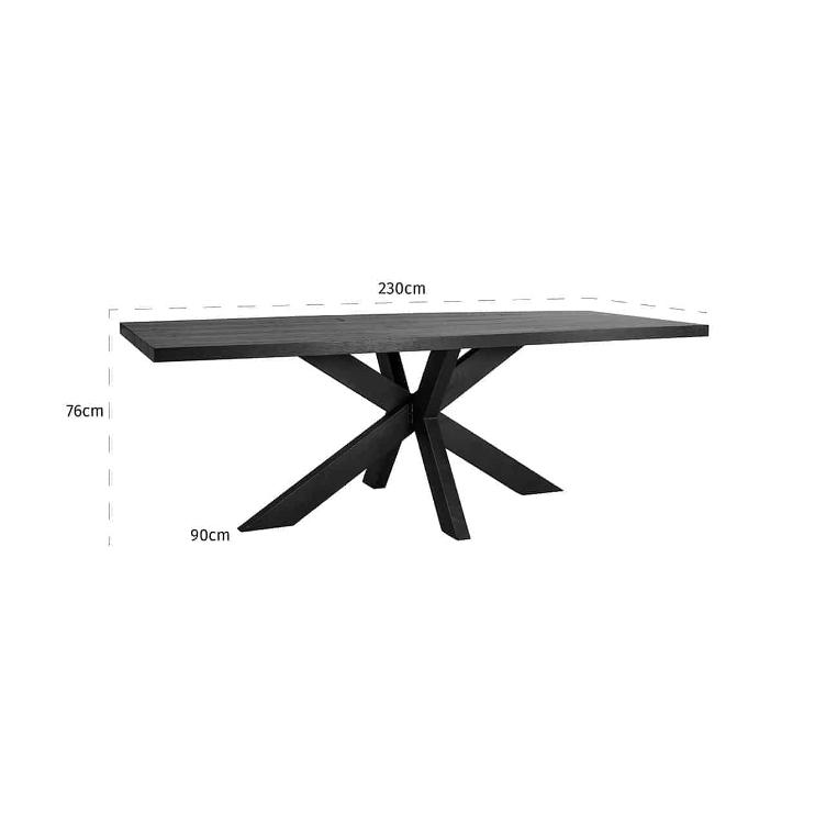 Table TOP Oakura 230x95 - 2