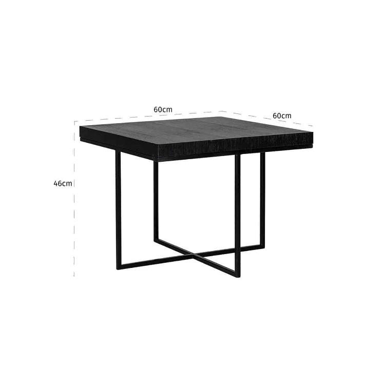 Corner table Oakura 60x60 - 2