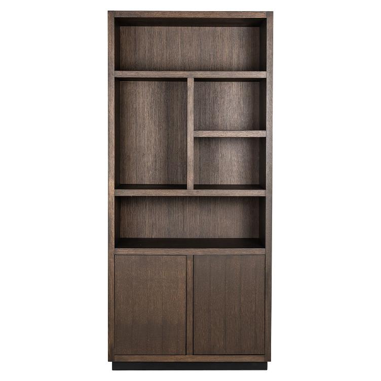 Bücherschrank Oakura 2 Türen (Brown) - 2