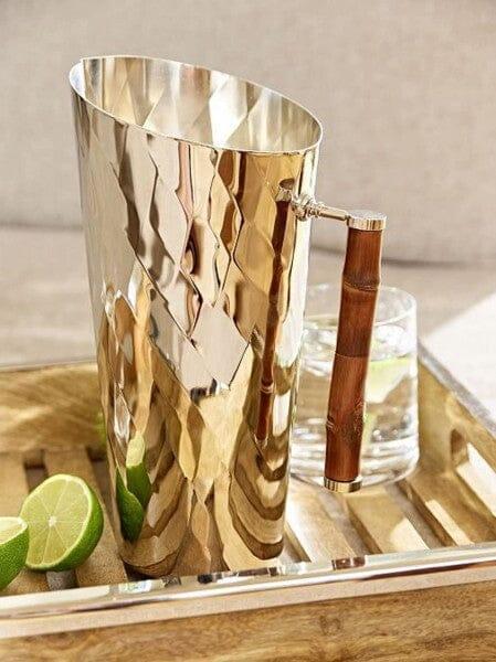 Wasserkaraffe Jana – vernickelter Edelstahl – 1,8 l