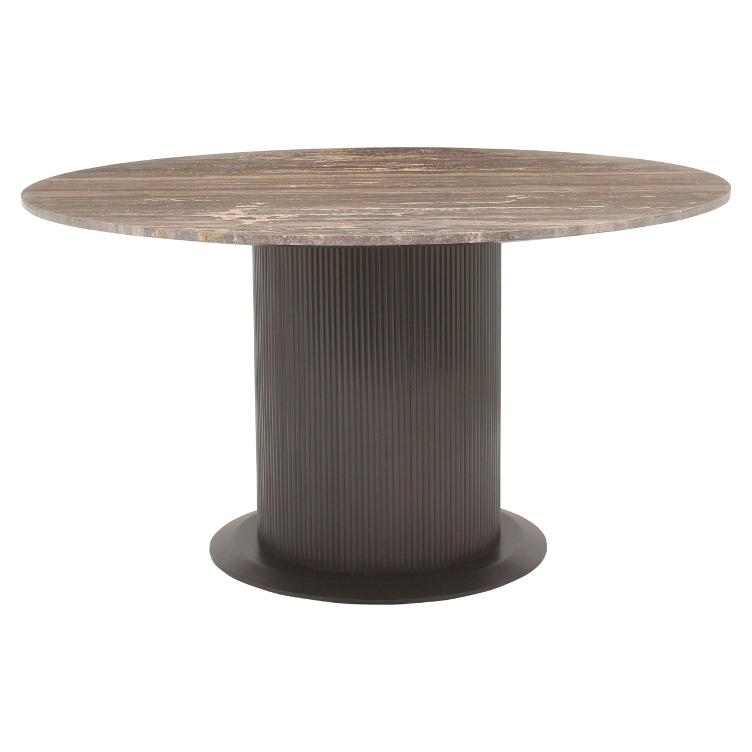 Dining table Russo ash brown 140Ø