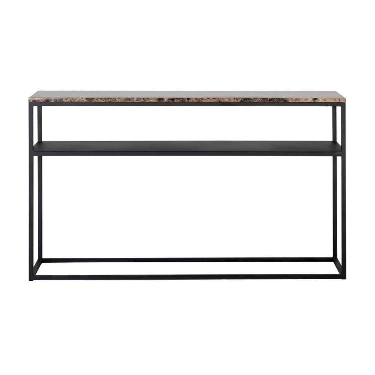 Console table Orion with brown marble - 2