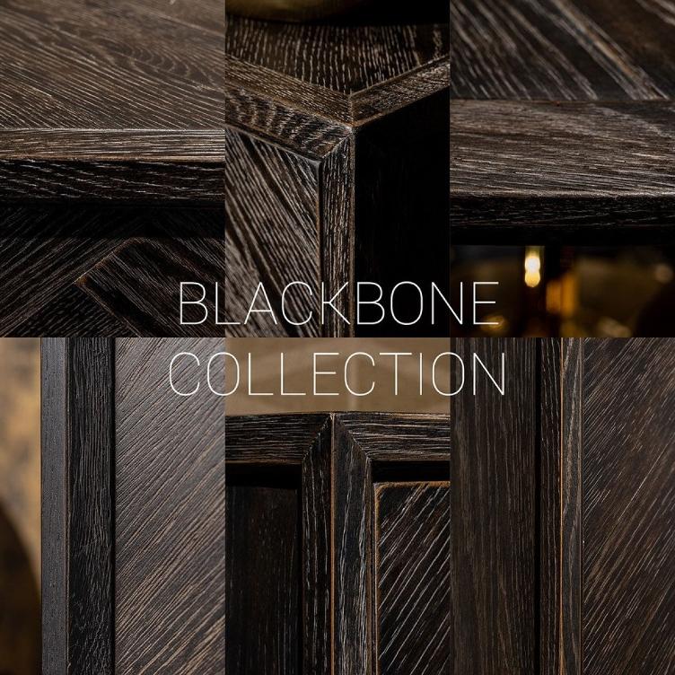 Sideboard Blackbone gold 4-doors - 1