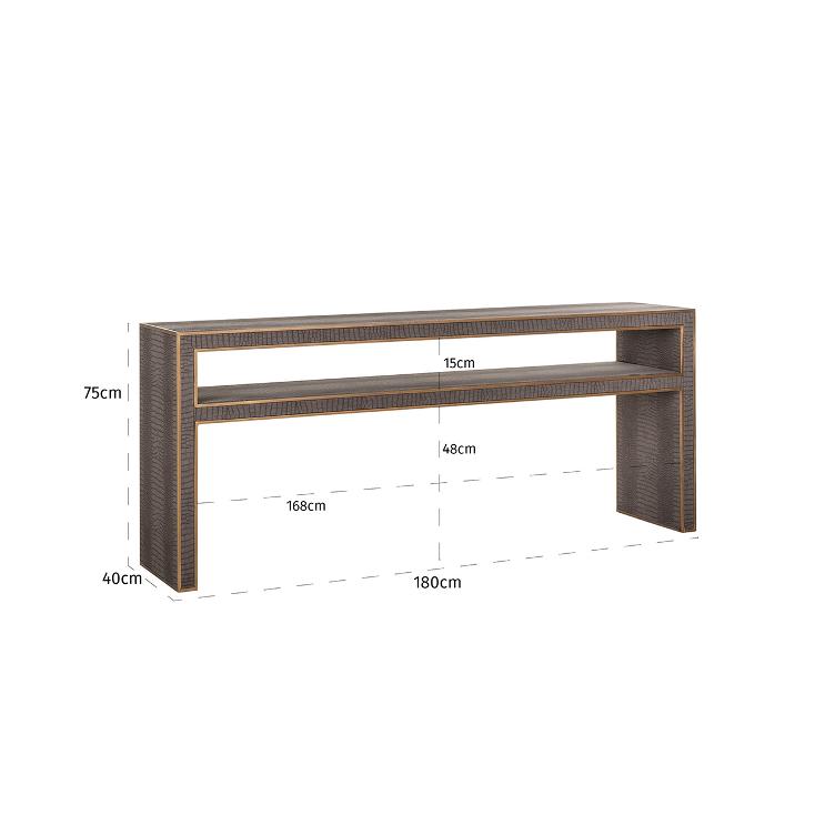 Anrichte Classio (Brushed Gold) - 2