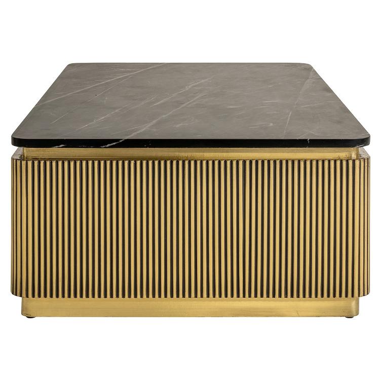 Couchtisch Ironville (Gold) - 0