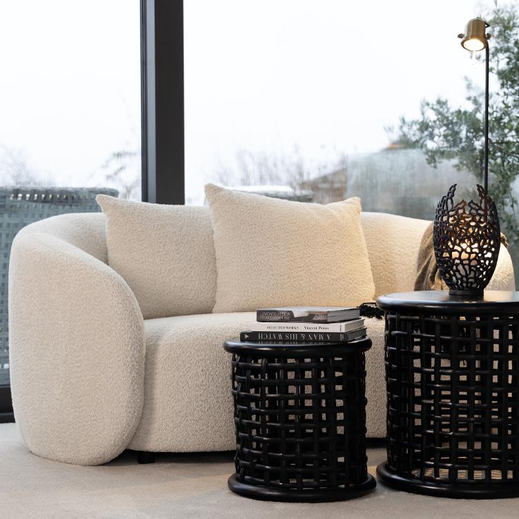 DOME fabric sofa - 3-seat 250cm - 0
