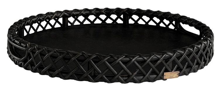 ASPEN Tray Round Black