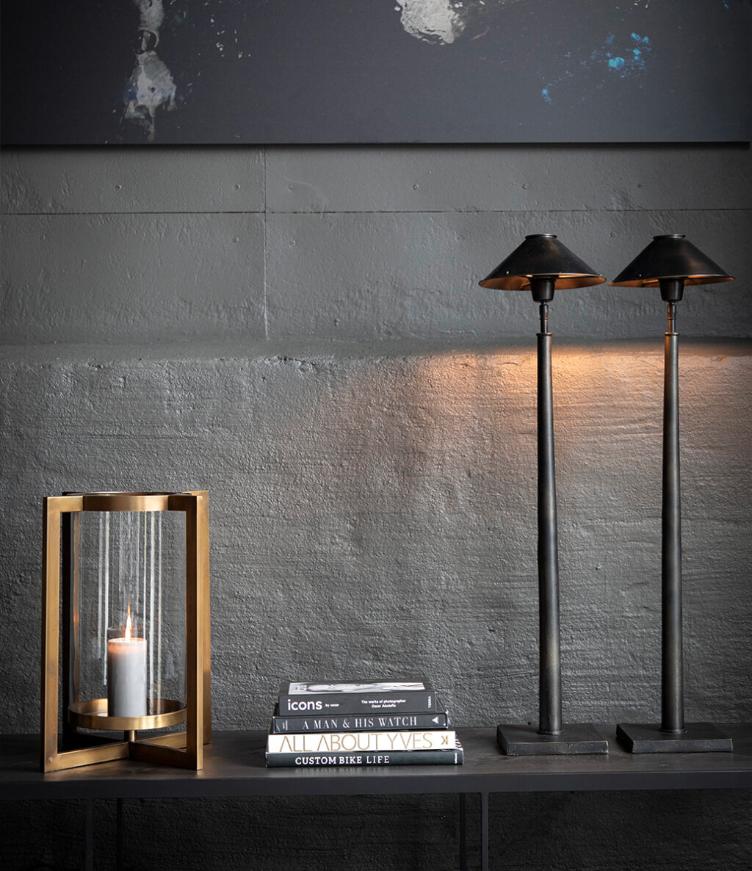 POSITANO shade brass/ antique bronze color Lamp Shade