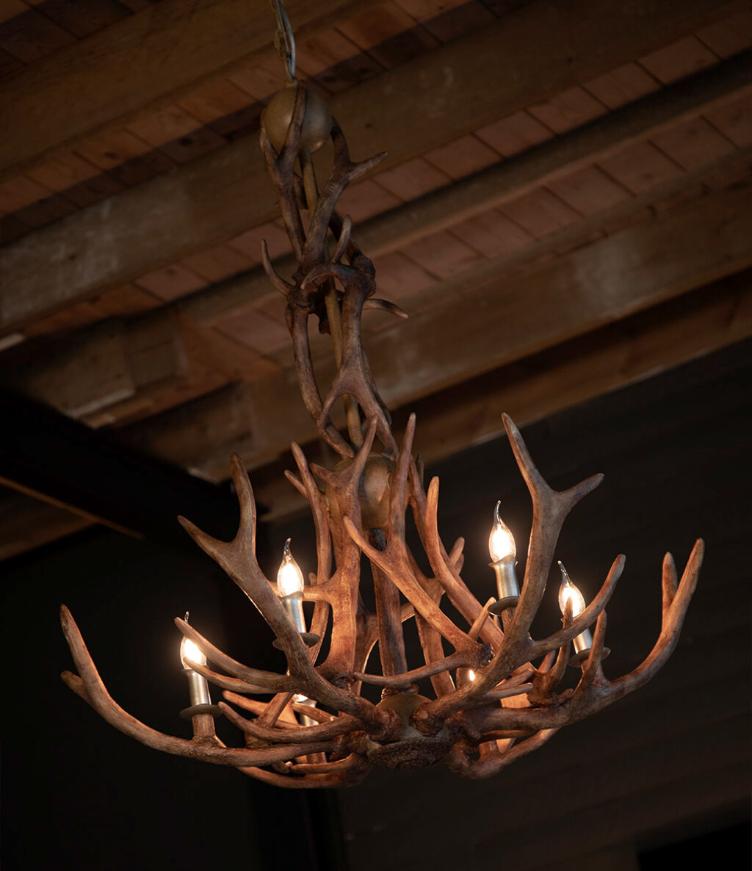 NEW ANTLER CHANDELIER - 2