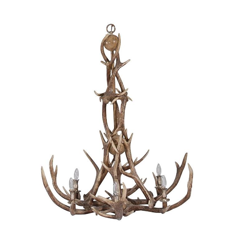 NEW ANTLER CHANDELIER - 1