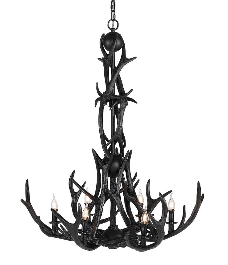 NEW ANTLER CHANDELIER - 0