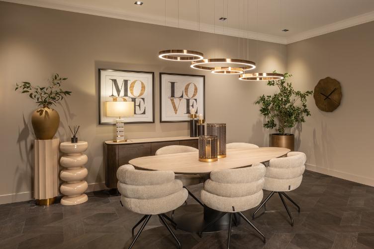 Dining table Ritz black