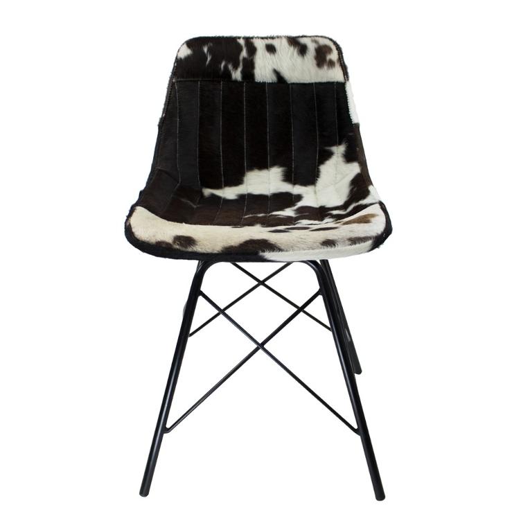 Chair Cow black white X