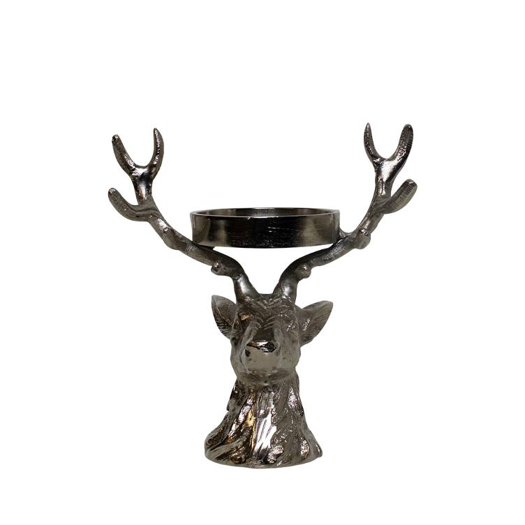 Candlestick Deer 20cm